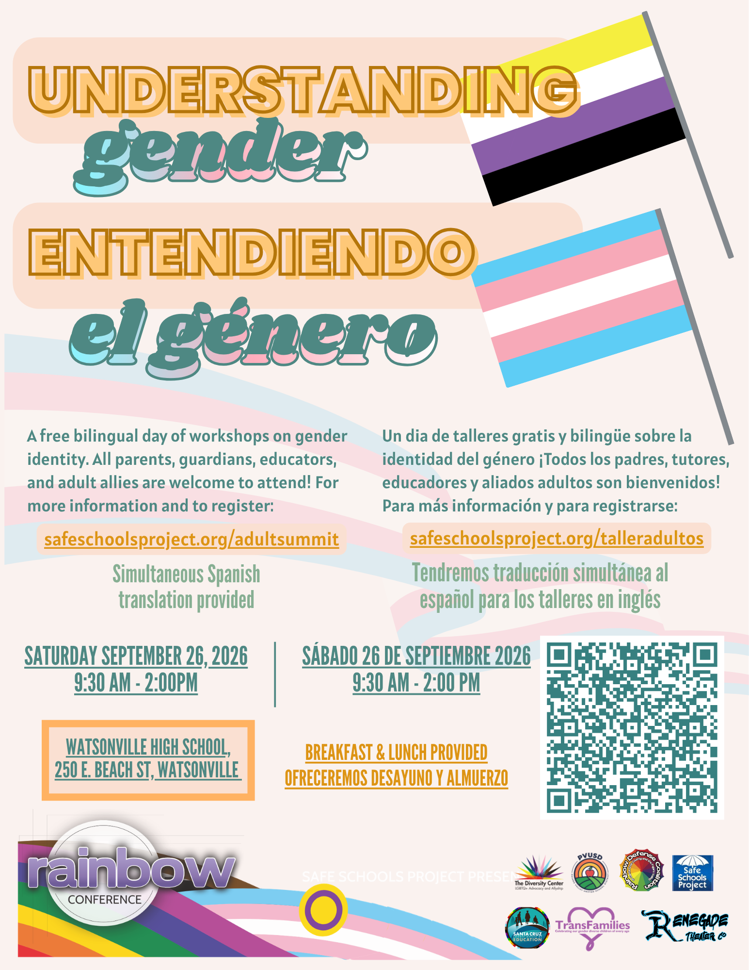 Understanding Gender flyer 2026 bilingual